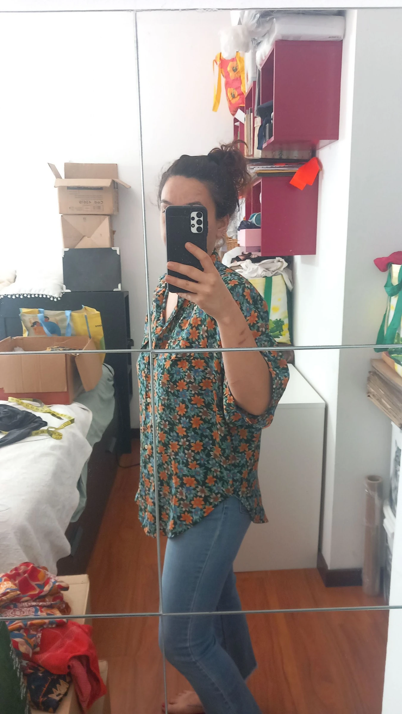 Camisa floral vintage, hecha en Portugal – photo 6